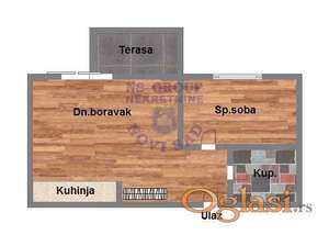 Dvosoban stan na Telepu